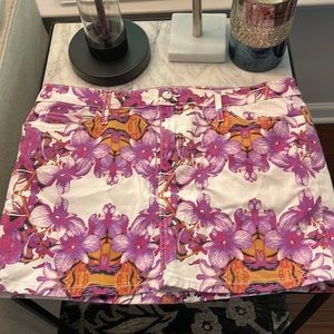 Joe’s Jeans Floral Denim Skirt. Size 32